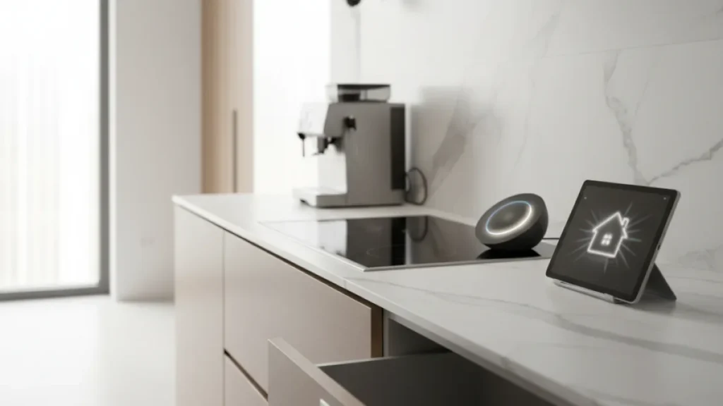 Cucina smart con controllo remoto sicurezza - Cucina Smart: