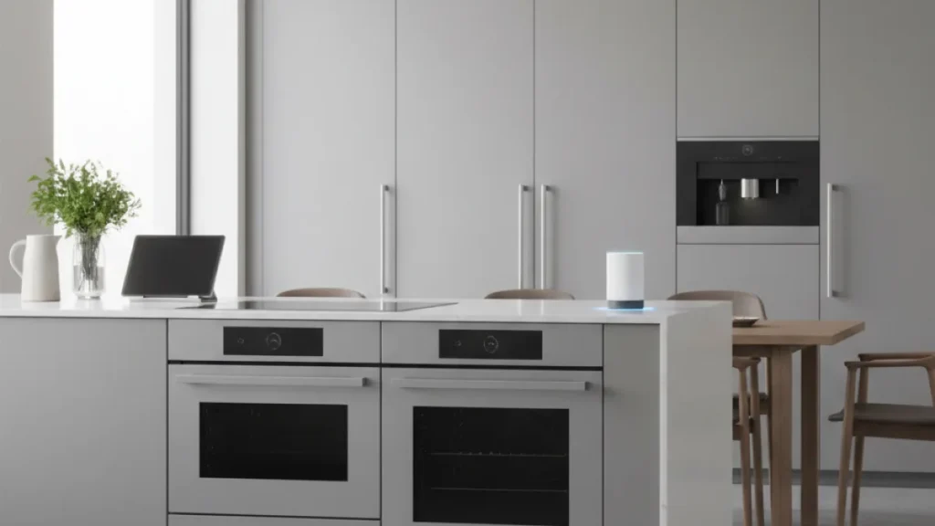 Cucina smart con integrazione domotica completa - Cucina