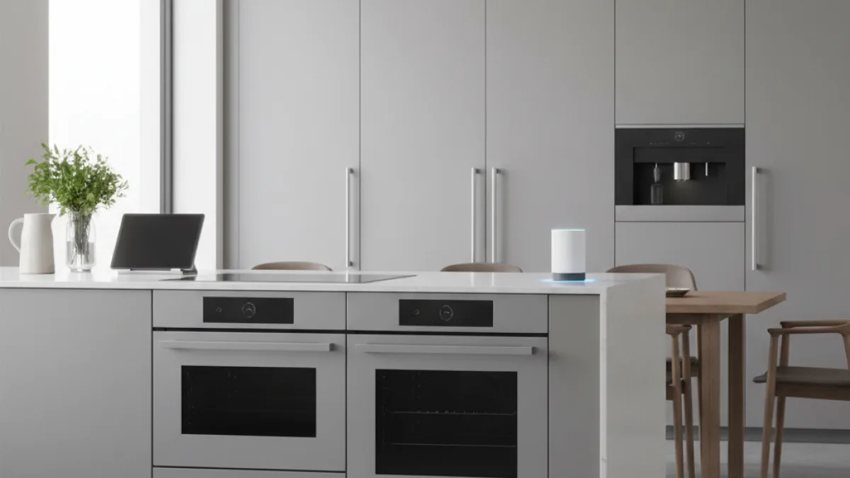 Cucina smart con integrazione domotica completa - Cucina