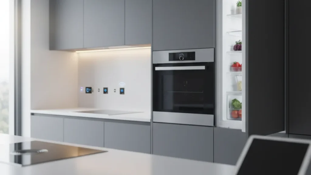 Cucina smart con sincronizzazione elettrodomestici - Cucina
