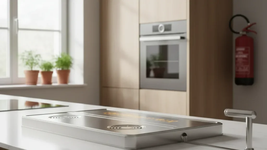 Cucina smart per evitare incendi domestici prevenzione -