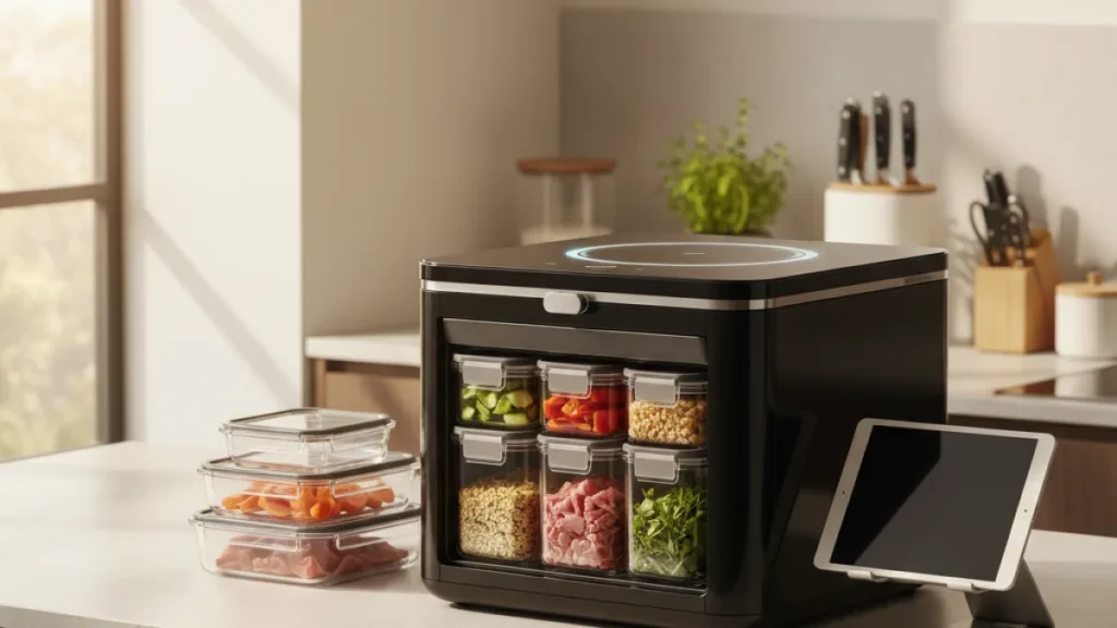 Cucina smart per organizzazione pasti settimanali - Cucina