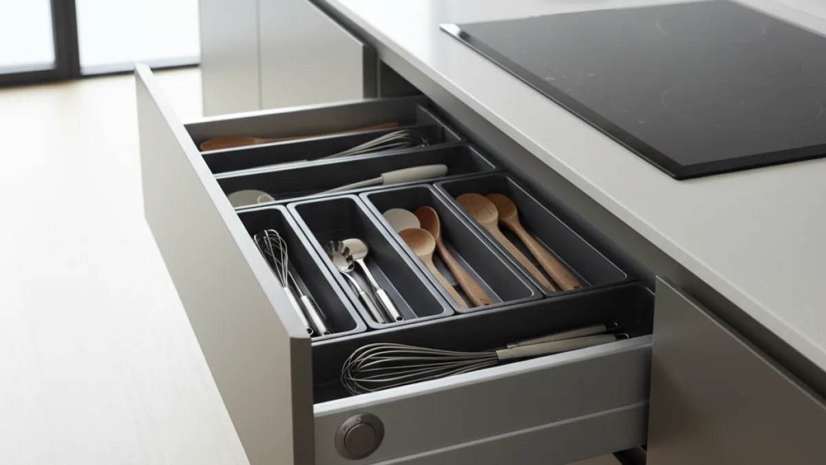 Organizer Smart Cassetti Cucina con Sensori: Guida